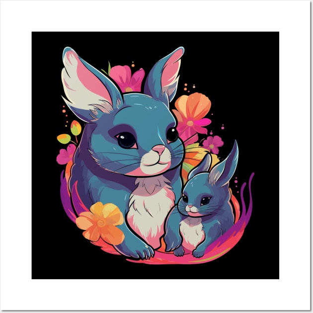 Chinchilla Mothers Day Wall Art by JH Mart